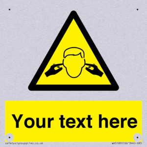 Custom Noise Hazard Sign